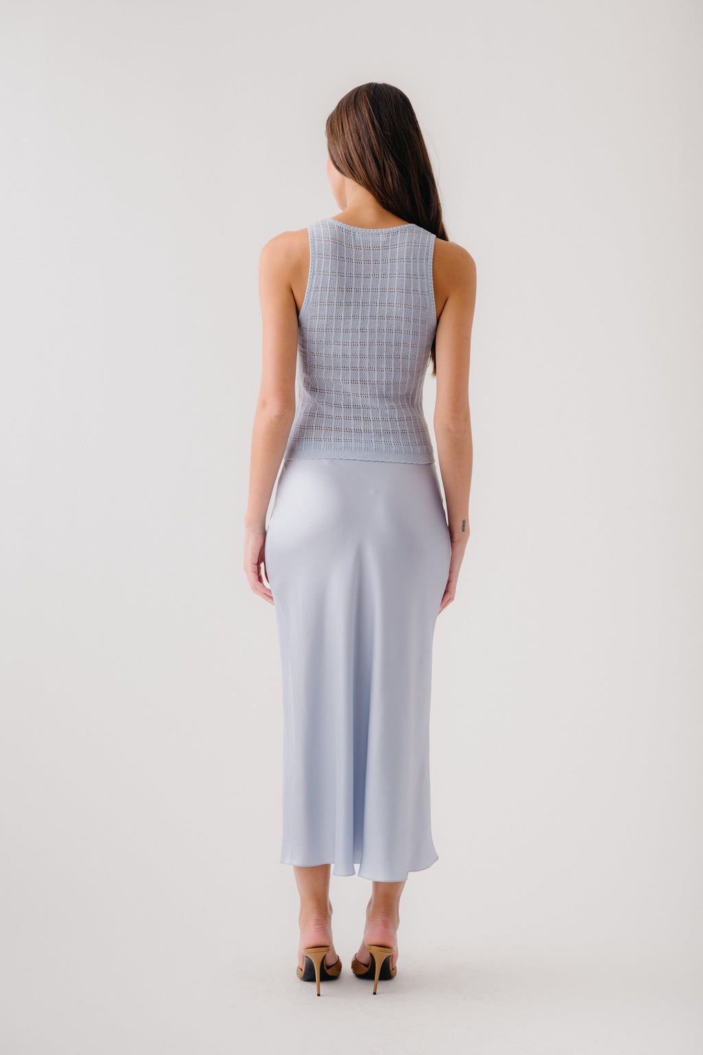 CORDELIA SCOOPED NECK TANK | WHISPER